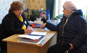Координатор муниципального Центра в Куркино провела прием граждан 