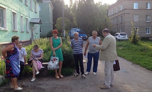 Встречи с жителями по вопросам капитального ремонта в г.Новомосковске 