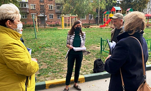 Анастасия Дементьева организовала комиссионный осмотр по обращению жителя
