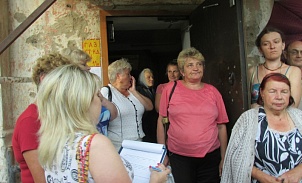 Встречи с жителями города Узловая по вопросам капитального ремонта.