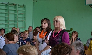 Встреча с жителями Тепло-Огаревского района по актуальным вопросам ЖКХ