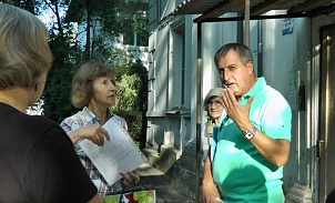 Встречи с жителями по капитальному ремонту в Новомосковске 