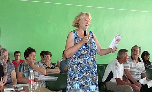В п.Куркино  прошла встреча с жителями по актуальным вопросам ЖКХ