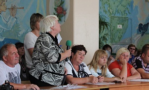 В  Волово  прошла встреча с жителями по актуальным вопросам ЖКХ