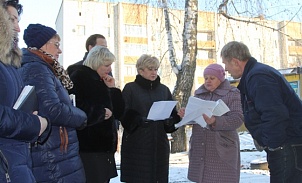 Татьяна Ларина встретилась с жителями Хомяково по вопросам капремонта